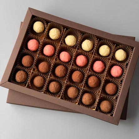 Цитрусовые трюфели 24 шт